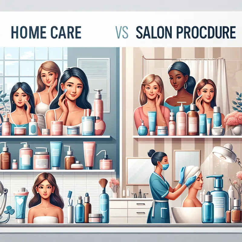 Домашний уход vs салонные процедуры